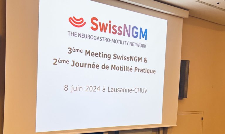 Congrès SwissNGM The neurogastro-motility network