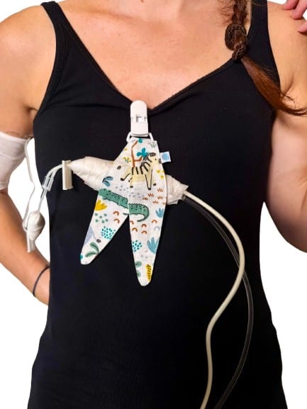 Clip tubulure jungle