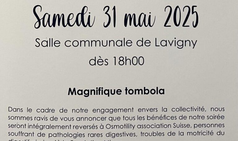 Soirée 40 ans Rotary Aubonne et Osmotility