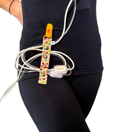 clip tubulure fruits porté