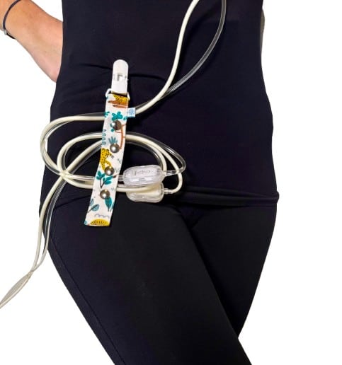 Clip tubulure jungle