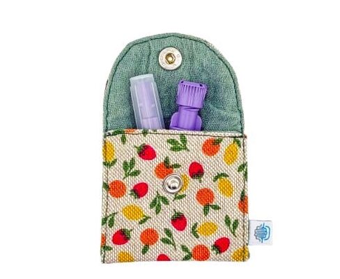 mini pochette fruits